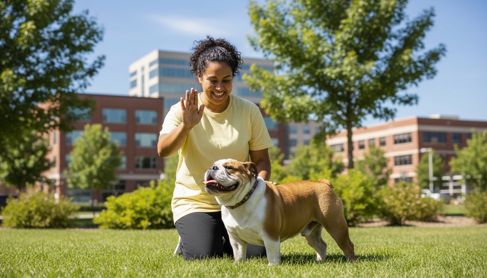 Dog Trainer In The Park In Tulsa
