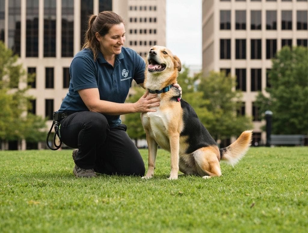 Dog Training In Frederick Md in a park