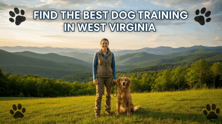 find the best Dog Training in West Virginia