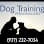 Dog Training Personalized logo